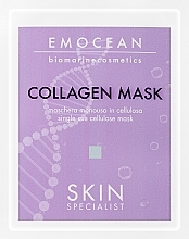 Kup Maska do twarzy na bazie hiperskoncentrowanego rozpuszczalnego kolagenu - Emocean Skin Specialist Collagen Mask