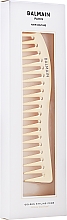 Profesjonalny złoty grzebień do układania włosów 14k - Balmain Paris Hair Couture Golden Styling Comb — Zdjęcie N2