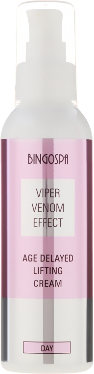 Liftingujący krem przeciwstarzeniowy do twarzy - Bingospa Viper Venom Effect Lifting Cream — Zdjęcie N2