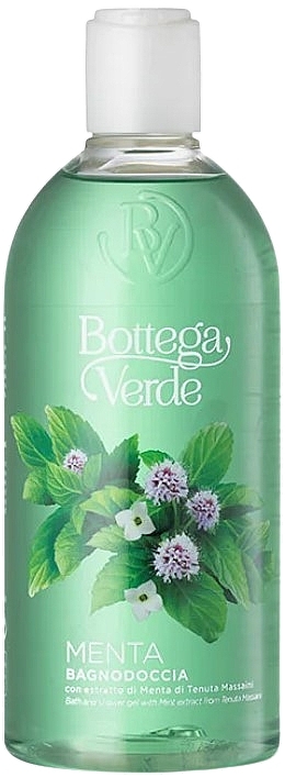 Żel do kąpieli i pod prysznic z ekstraktem z mięty - Bottega Verde Menta Bath & Shower Gel — Zdjęcie N1