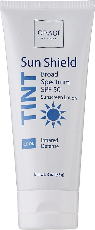 Barierowy krem ochronny do twarzy SPF50 - Obagi Medical Sun Shield Tint Broad Spectrum SPF 50