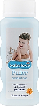 Kup Puder dla niemowląt z talkiem mineralnym, olejkiem jojoba i ekstraktem z nagietka - Babylove Sensitive