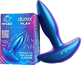 Wibrujący korek analny - Durex Play Vibrating Butt Plug — Zdjęcie N1
