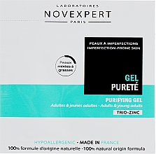 Żel na przebarwienia skóry z cynkiem - Novexpert Trio-Zinc Purifying Gel (próbka) — Zdjęcie N1