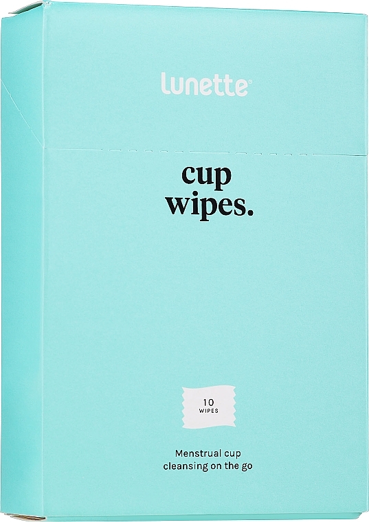 Chusteczki do czyszczenia kubeczka menstruacyjnego - Lunette Cupwipes Cleaning Wipes — Zdjęcie N1