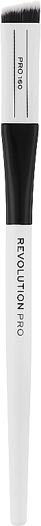 Pędzel do makijażu - Revolution Pro160 Angled Flat Brush — Zdjęcie N1