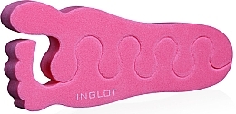 Separator na palce w kształcie stopy, różowy - Inglot Toe Separator — Zdjęcie N1