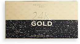 Kup Paleta cieni do powiek - Revolution PRO 24K Gold Eye Shadow Palette