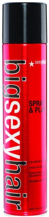 Spray dodający włosom objętości - SexyHair BigSexyHair Spray & Play Volumizing Hairspray