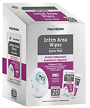 Kup Odświeżające chusteczki do higieny intymnej - FrezyDerm Intim Area Wipes