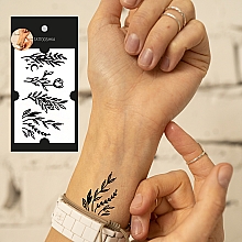 Tatuaż tymczasowy Małe gałązki - Tattooshka — Zdjęcie N4