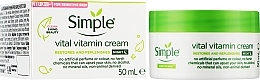 Kup Witaminowy krem ​​na noc - Simple Kind To Skin Vital Vitamin Cream
