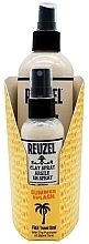 Zestaw - Reuzel Summer Splash Clay Spray (h/spray/355ml + h/spray/100ml) — Zdjęcie N1