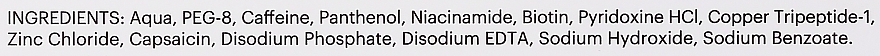 Mezokoktajl do leczenia wypadania włosów - Mesoestetic C.prof 230 Hair Loss Solution — Zdjęcie N3