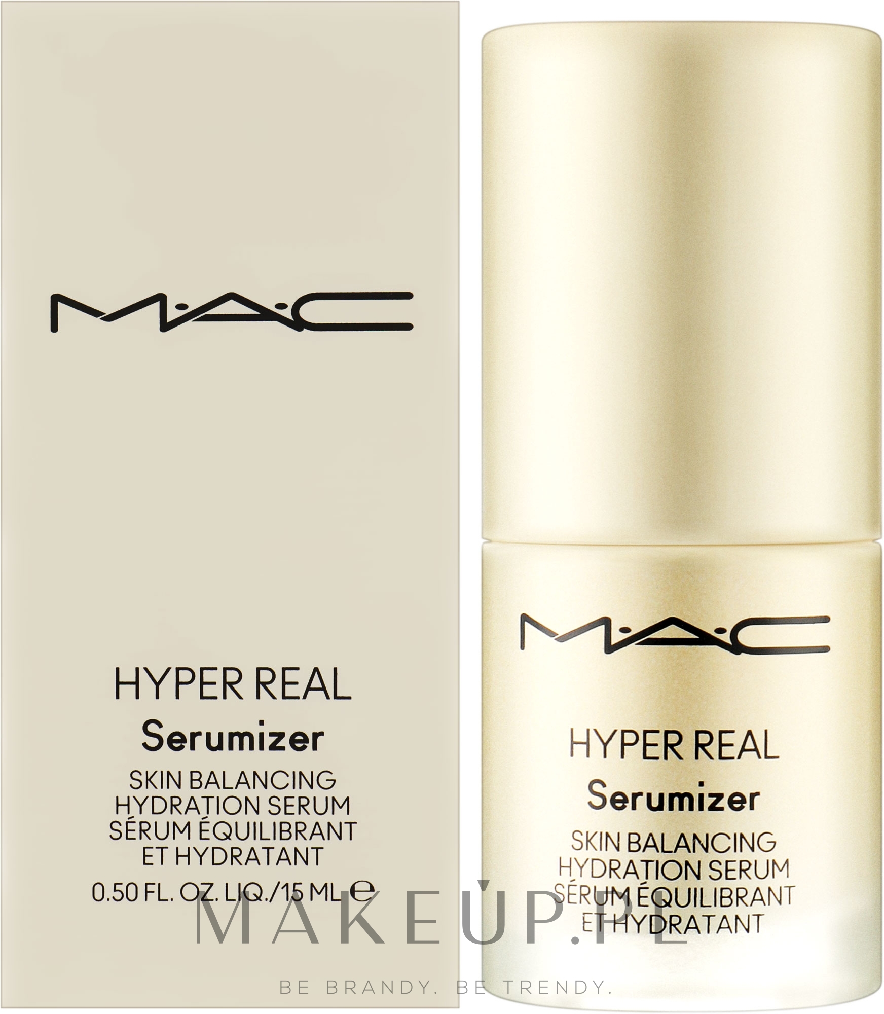 Nawilżające serum do twarzy - M.A.C Hyper Real Serumizer Skin Balancing Hydration Serum — Zdjęcie 15 ml