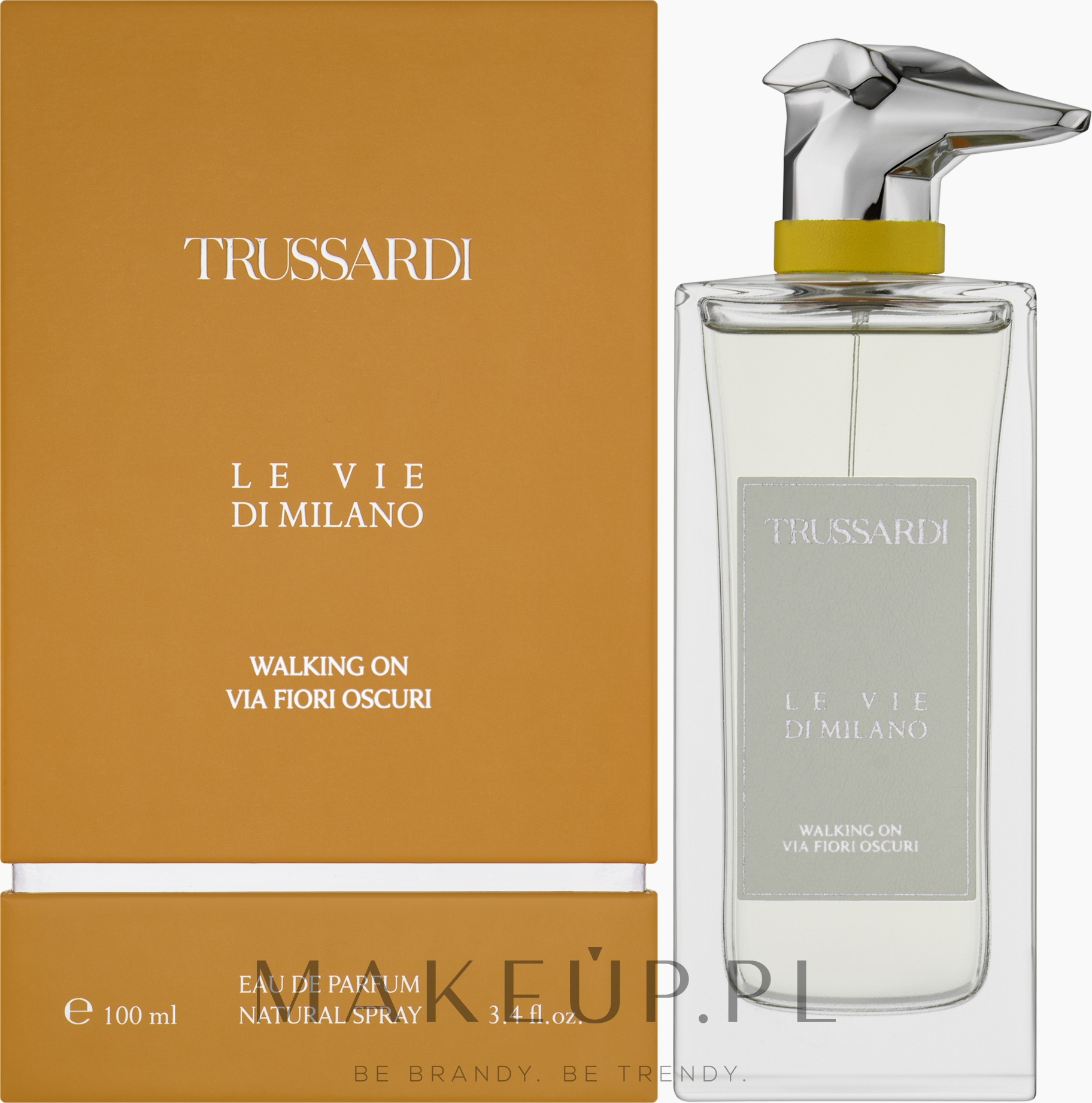 Trussardi Le Vie Di Milano Walking On Via Fiori Oscuri - Woda perfumowana — Zdjęcie 100 ml