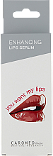 Kup Serum do ust - Caromed You Want My Lips Enhancing Serum Transparent