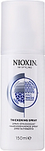 Kup Pogrubiający spray do włosów - Nioxin 3D Styling Thickening Spray
