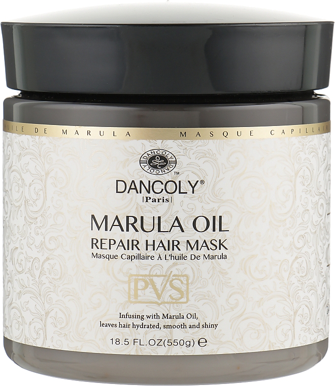 Maska z olejkiem marula do włosów zniszczonych - Dancoly Marula Oil Repair Hair Mask
