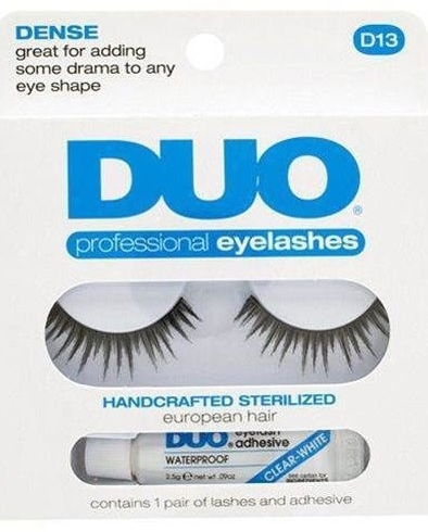 Zestaw - Duo Lash Kit Professional Eyelashes Style D13 (eyelashes + glue 2,5 g) — Zdjęcie N1