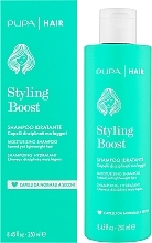 Nawilżający szampon do włosów suchych i normalnych - Pupa Styling Boost Moisturizing Shampoo — Zdjęcie N2