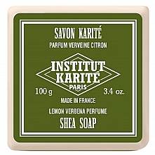 Zestaw - Institut Karite Shea Soap Trio Lemon Verbena, Almond & Honey and Lavender (soap/100g + soap/100g + soap/100g) — Zdjęcie N2