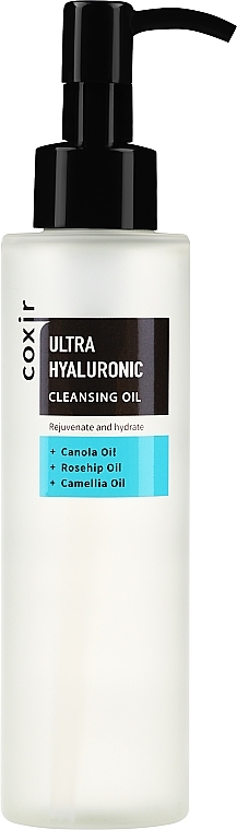 Oczyszczający olejek do mycia twarzy z kwasem hialuronowym - Coxir Ultra Hyaluronic Cleansing Oil — Zdjęcie N2