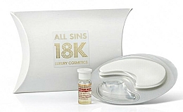 Zestaw do pielęgnacji włosów - All Sins All Skin 18K Beauty Instant Set ( f/conc/2ml + eye/mask/2pcs) — Zdjęcie N1