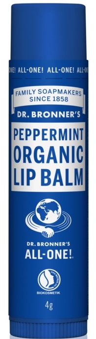 Ochronny balsam do ust Mięta - Dr Bronner’s Peppermint Lip Balm — Zdjęcie N1