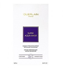 Kup Intensywnie nawilżająca maska w płachcie do twarzy - Guerlain Super Aqua Instant Skin Reviver