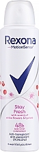 Dezodorant w sprayu Białe kwiaty i liczi - Rexona Stay Fresh White Flowers & Lychee Spray — Zdjęcie N1