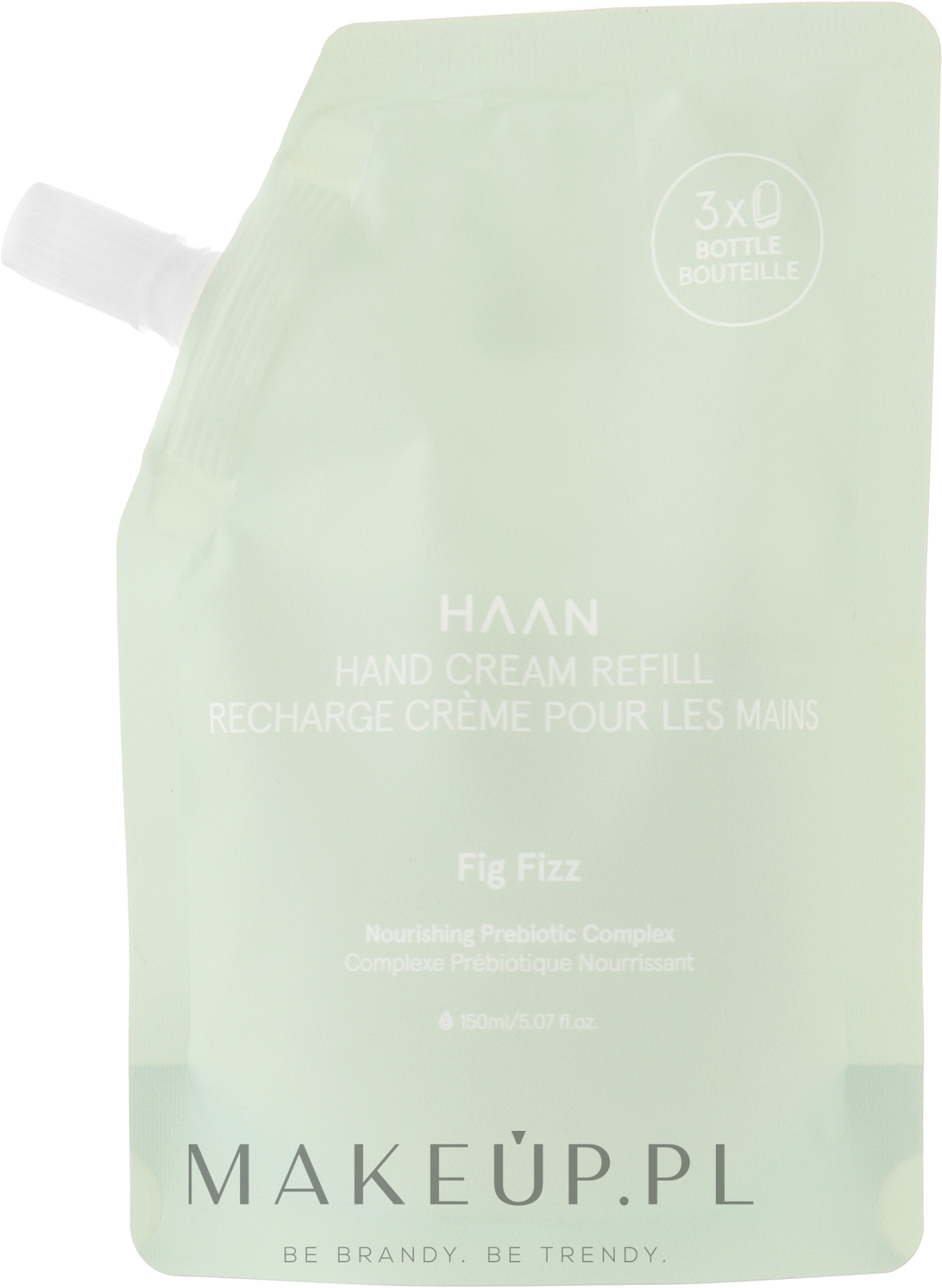 Regenerujący krem do rąk - HAAN Hand Cream Fig Fizz (wkład uzupełniający) — Zdjęcie 150 ml