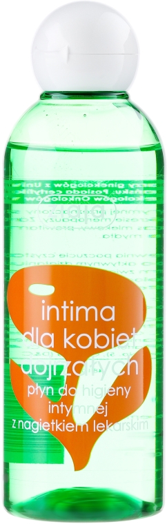 Płyn z nagietkiem lekarskim do higieny intymnej dla kobiet dojrzałych - Ziaja Intima — Zdjęcie N1