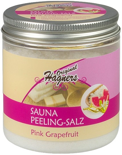 Sól peelingująca Różowy grejpfrut - Original Hagners Sauna Peeling Salt Pink Grapefruit — Zdjęcie N1