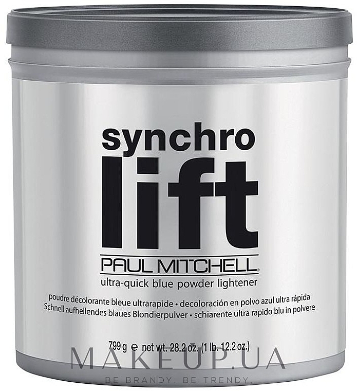 Niebieski rozjaśniacz do włosów - Paul Mitchell Synchro Lift — Zdjęcie N6