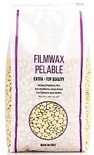 Wosk do depilacji w granulkach, biały - DimaxWax Filmwax Pelable Stripless Depilatory Wax White — Zdjęcie N1