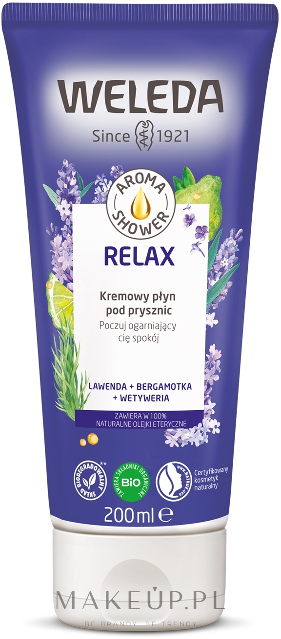 Relaksujący kremowy żel pod prysznic - Weleda Aroma Relax Comforting Creamy Body Wash — Zdjęcie 200 ml
