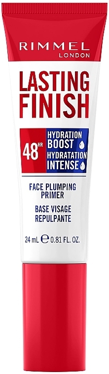 Podkład do twarzy - Rimmel Last Finish Face Plumping Primer 48H — Zdjęcie N1