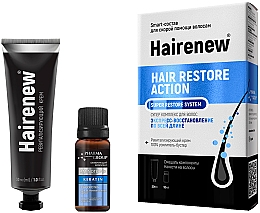 Regenerujący kompleks do włosów - Hairenew Hair Restore Action Super Restore System — Zdjęcie N2