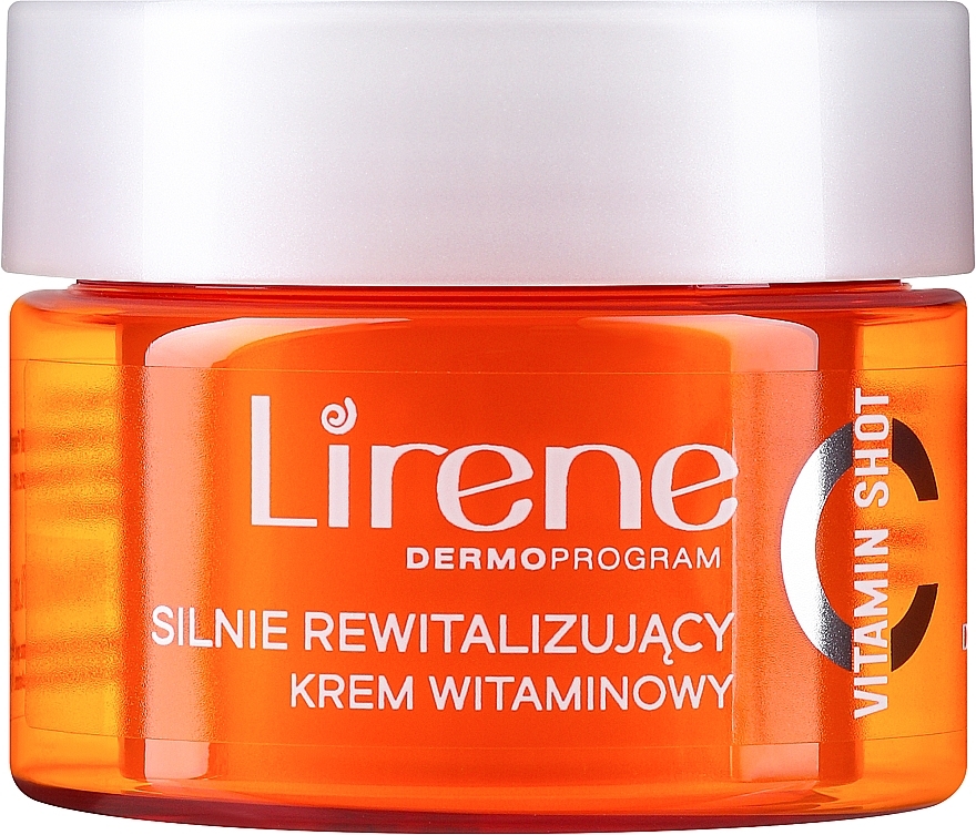 Silnie rewitalizujący krem witaminowy do twarzy - Lirene Vitamin Shot Cream