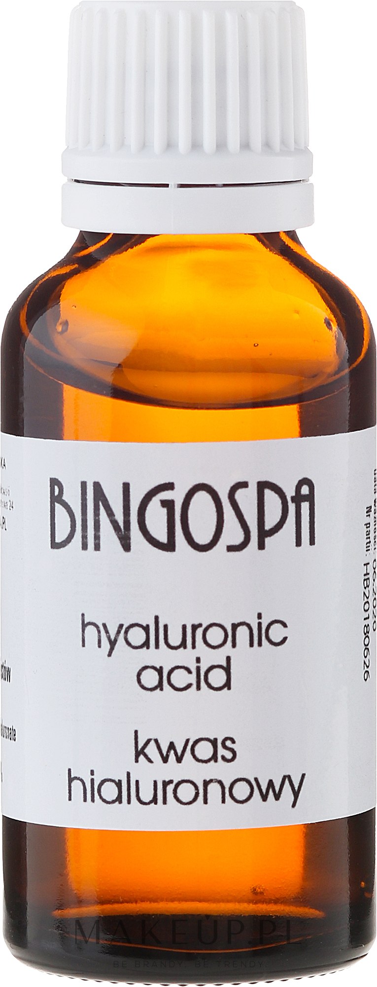 Kwas hialuronowy - BingoSpa Hyaluronic Acid — Zdjęcie 30 ml