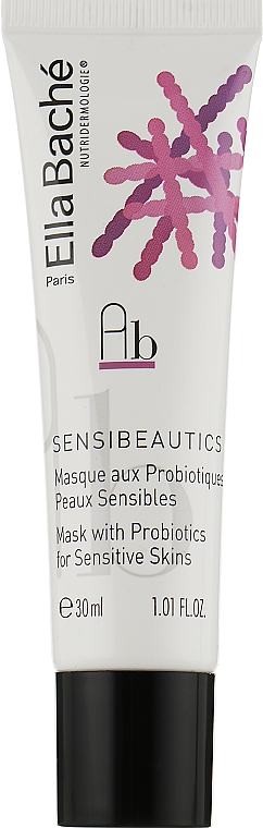 Łagodząca maseczka kremowa z probiotykami do skóry wrażliwej - Ella Bache Sensibeautics Mask With Probiotics For Sensitive Skins