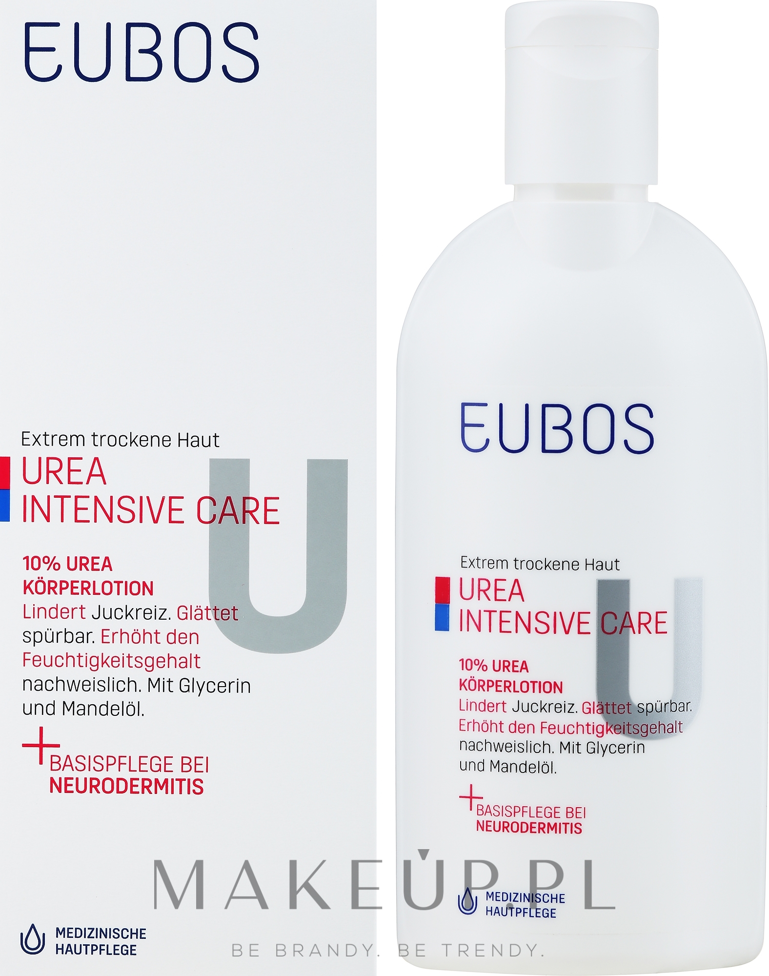 Liposomowe mleczko regenerujące do ciała z 10% mocznikiem - Eubos Med Dry Skin Urea 10% Lipo Repair Lotion — Zdjęcie 200 ml