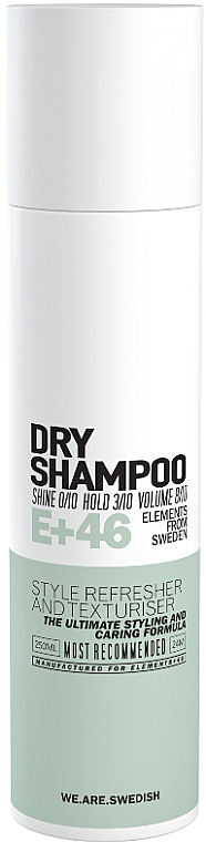 Suchy szampon do włosów - E+46 Dry Shampoo — Zdjęcie N1