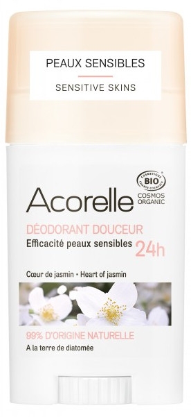 Dezodorant w sztyfcie dla skóry wrażliwej - Acorelle Deodorant Stick Gel Heart Of Jasmine