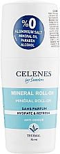 Kup Mineralny dezodorant do skóry wrażliwej, bezzapachowy - Celenes Thermal Mineral Roll On-Unscented Sensitive Skin