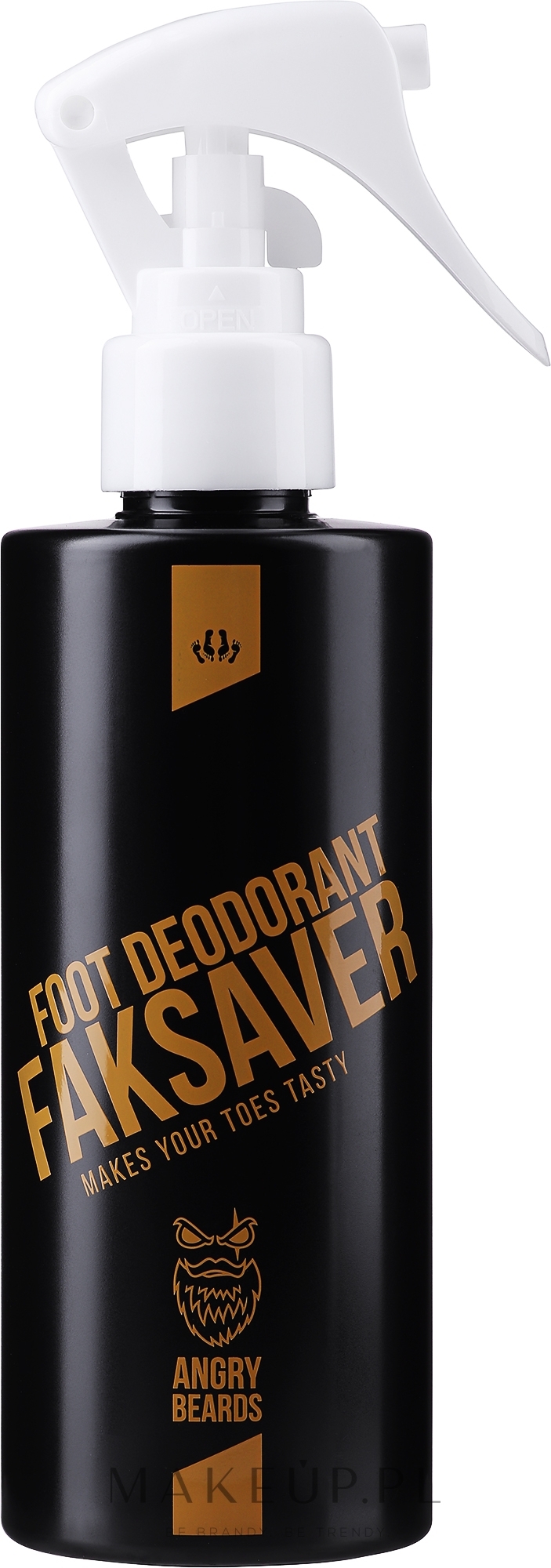 Dezodorant do stóp - Angry Beards Faksaver Foot Deodorant — Zdjęcie 200 ml