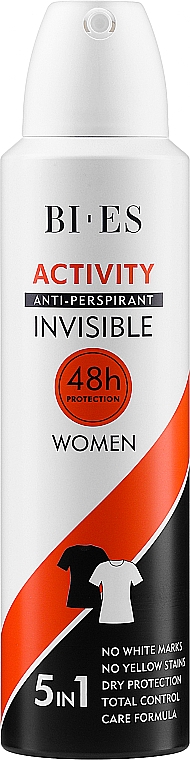 Antyperspirant w sprayu - Bi-Es Woman Activity Anti-Perspirant Invisible — Zdjęcie N1