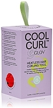Zestaw do kręcenia włosów bez użycia ciepła, czerwony - Glov COOLCURL™ Box Red — Zdjęcie N2