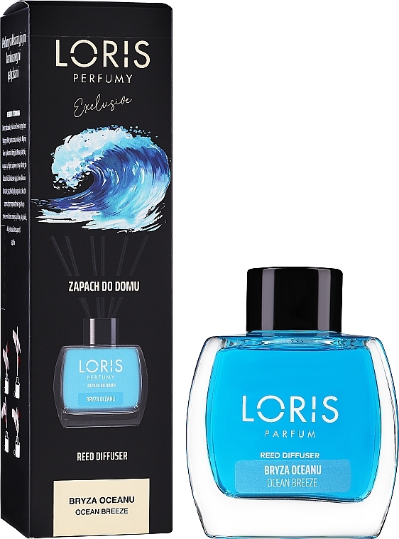 Dyfuzor zapachowy Bryza oceanu - Loris Parfum Reed Diffuser — Zdjęcie N4
